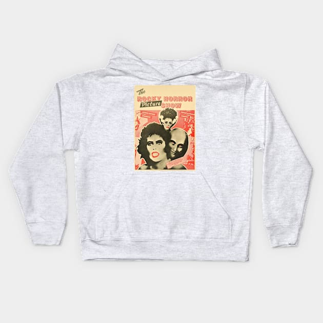 rocky horror Kids Hoodie by kaefshop